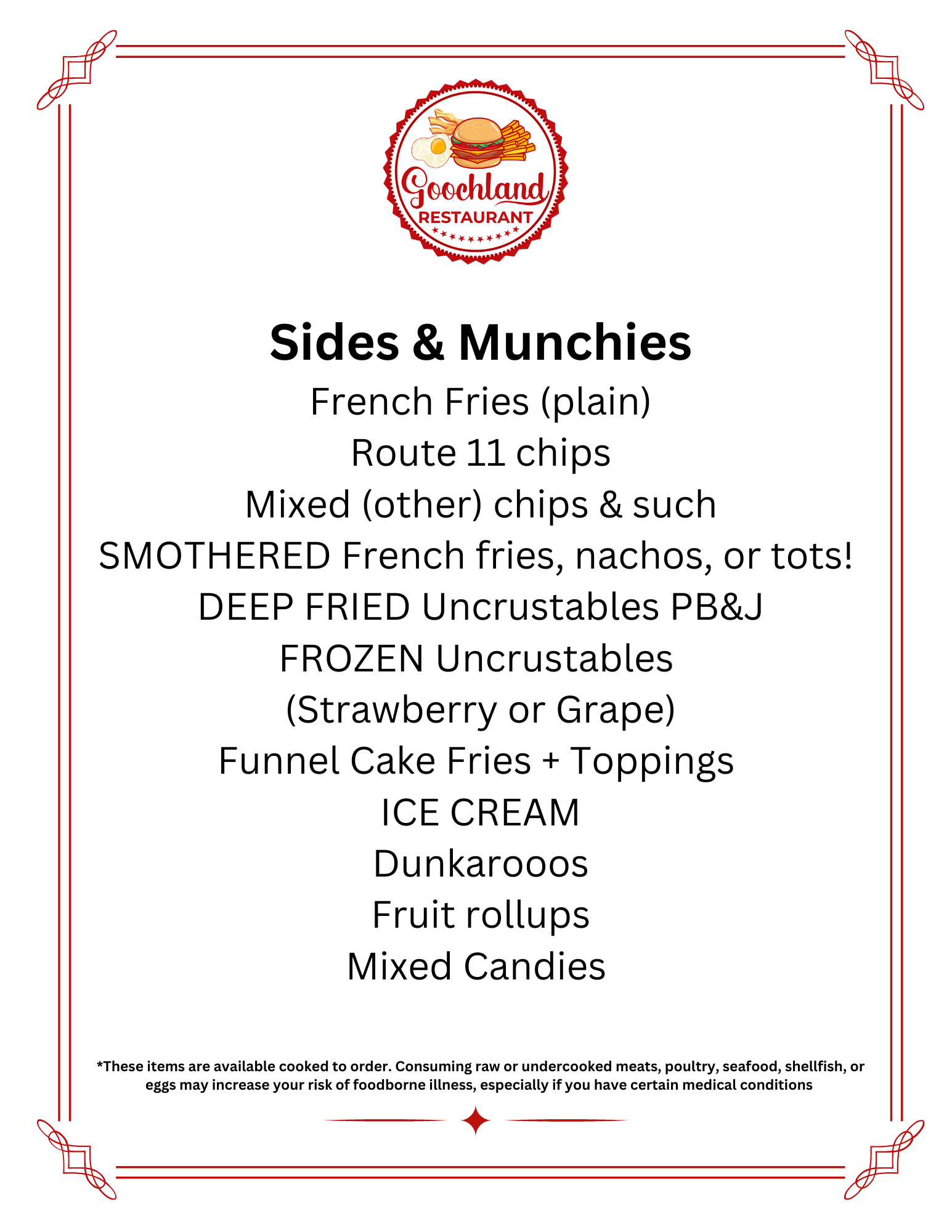 sides-munchies-menu