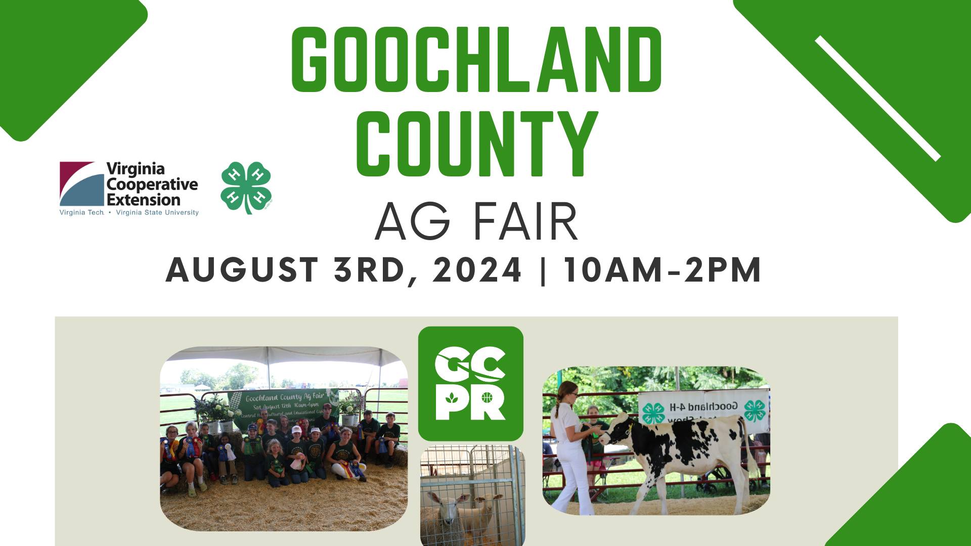 2024 goochland county ag fair banner